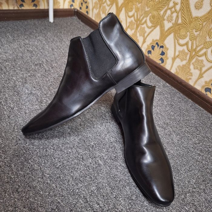 Кожаные челси, 44 размер