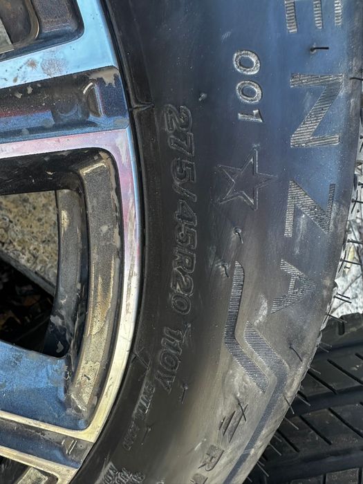 Jante + Anvelope BMW X5/X6 20” – Stare foarte bună – Set complet