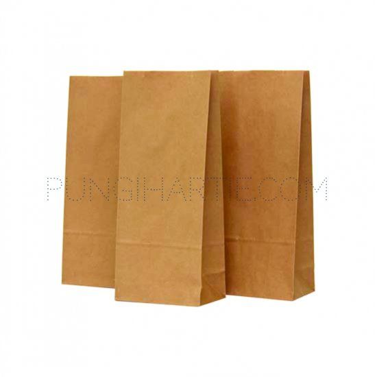 Pungi hartie Vracuri Hartie Kraft Natur 13x8x31 CM, Set 800 Bucati