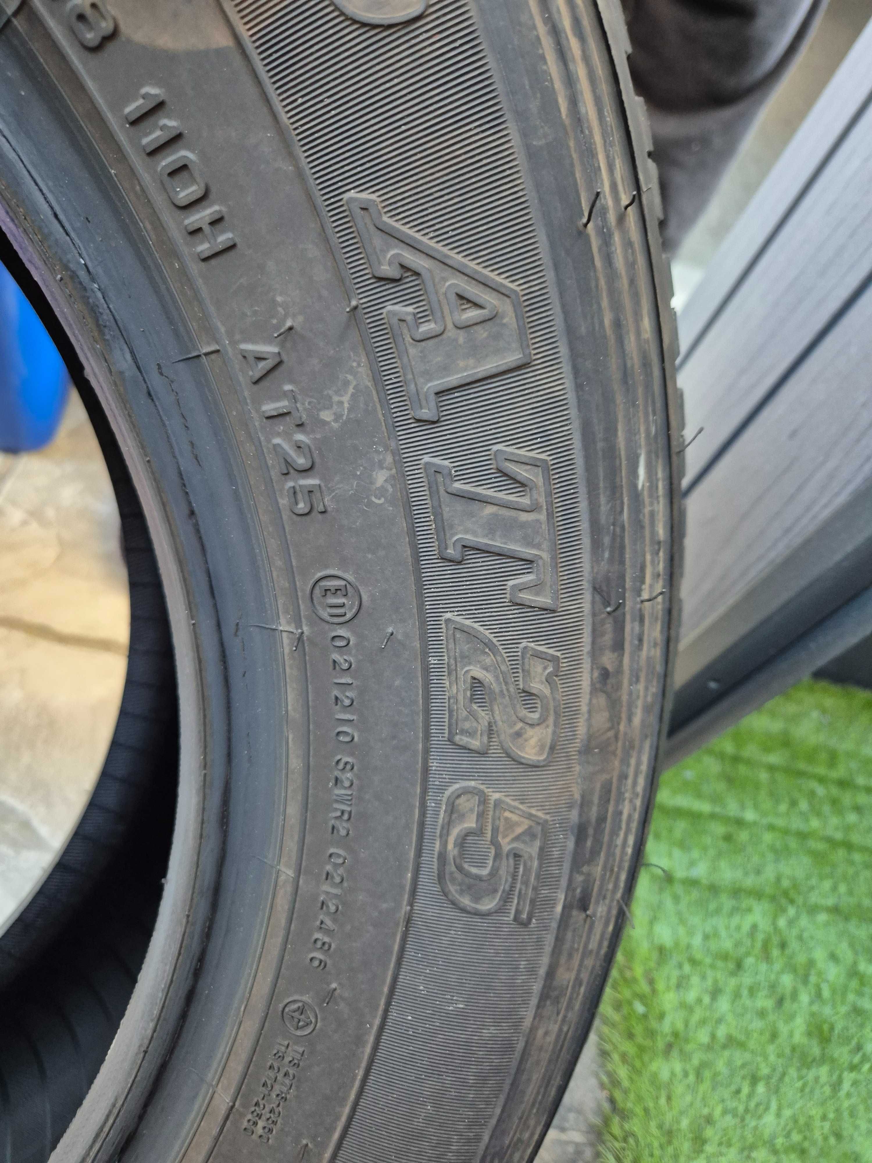 Cauciucuri DUNLOP 265/60/R18 - 110H foarte putin rulate