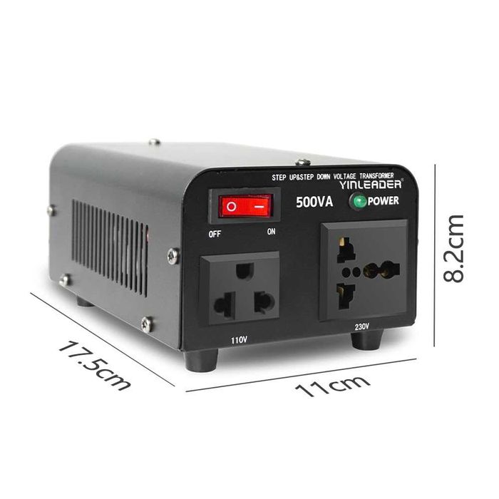 НОВ! 500W 220V към 110V Тороидален Трансформатор/Преобразувател