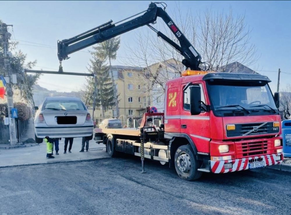 Tractari Auto Sibiu Ridicari auto cu macara Tractari camioane