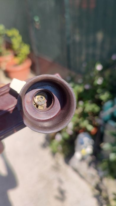 Lampă de masă veche Elba/bachelita 40-50 Stil Art Deco