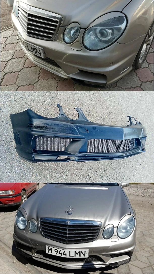 Пороги Бампер Диффузор Спойлер Мерседес w211 AMG 6.3
