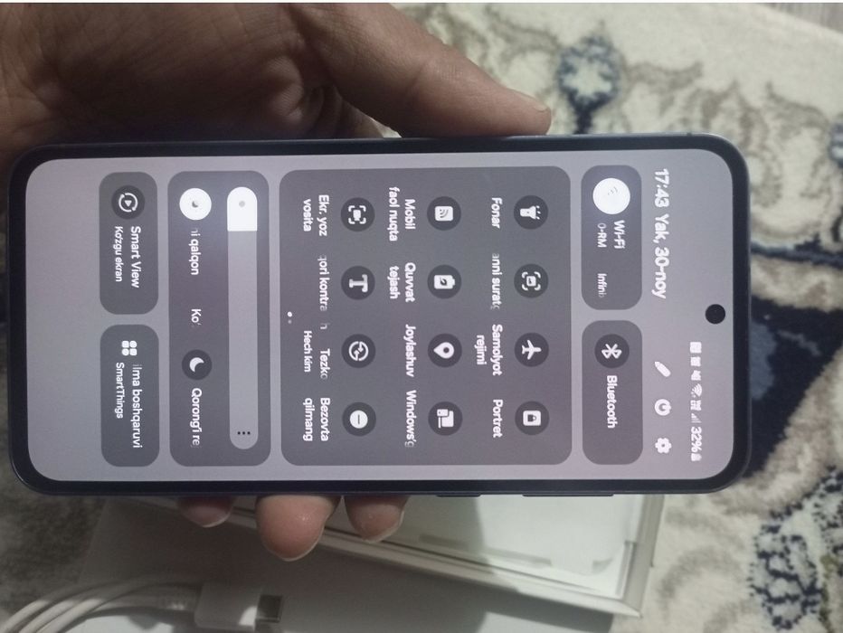 Samsung a55 color Dark blue 8/128 ideal sastayena