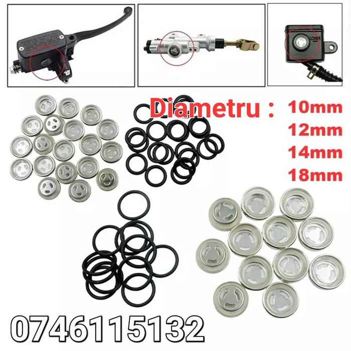 Vizor nivel lichid Frana-Kit reparatie maneta-ATV Moto Motocicleta-Nou