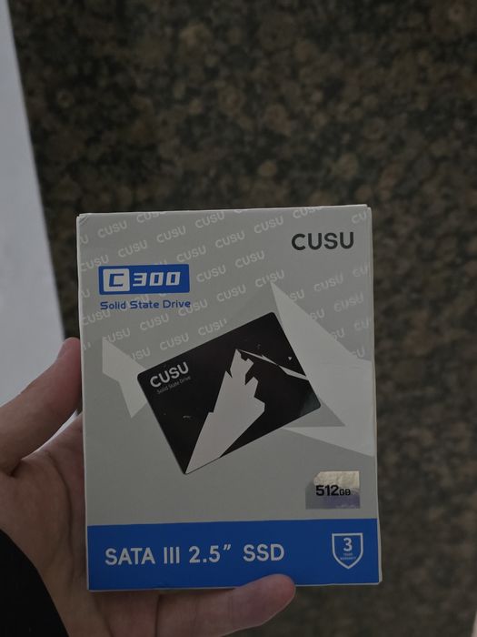 SSD диск 2,5 сата ссд на 512гб новый