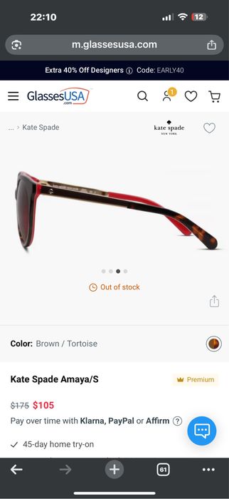 Очила kate spade gucci ysl miu miu