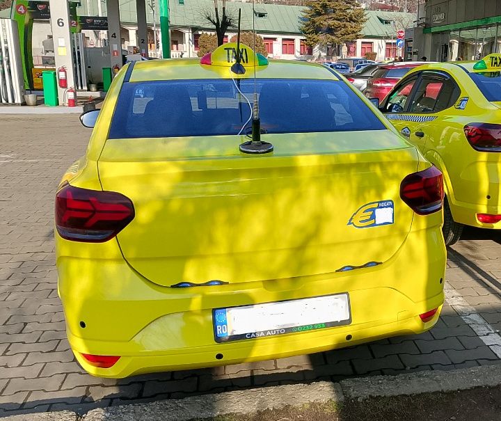Societate Taxi cu 2 Auto și 2 Autorizatii
