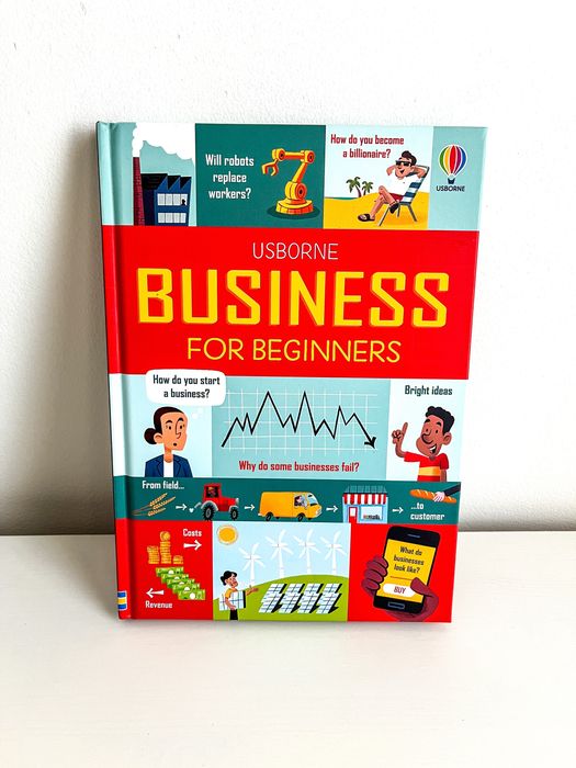 Carte Usborne “Business for beginners”