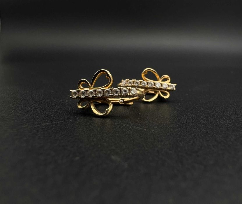 Dracula Amanet: Cercei de Aur 14K/3.06GR.