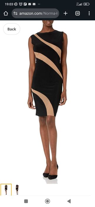 Rochie de seara / cocktail Norma Kamali măsură 36 / S