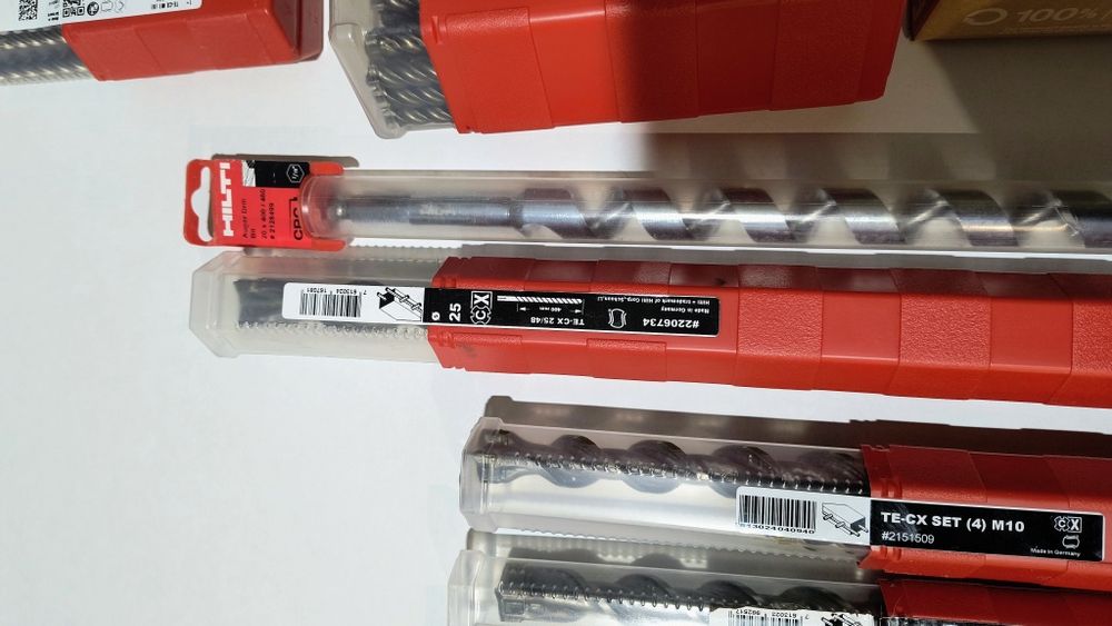 Hilti свредла за бетон и дърво