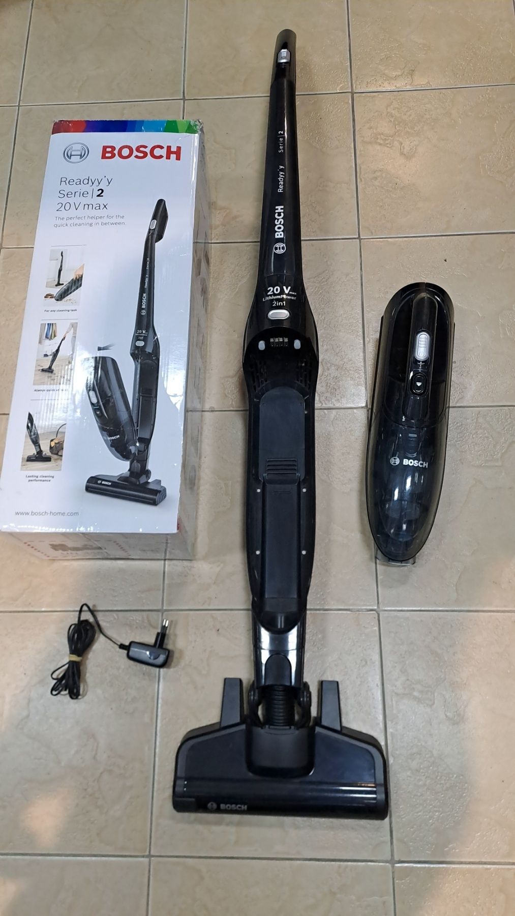 BOSCH Readyy'у serie2 ,20V безкабелна акомулаторна прахосмукачка-300лв