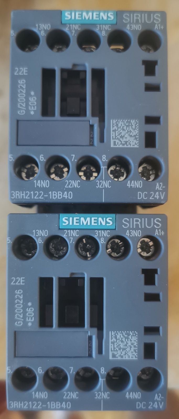 Contactor comanda Siemens Sirius