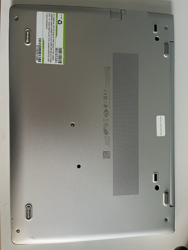 Лаптоп HP 745 G5 Ryzen 5 / 16GB ram / 256gb ssd / ГАРАНЦИЯ