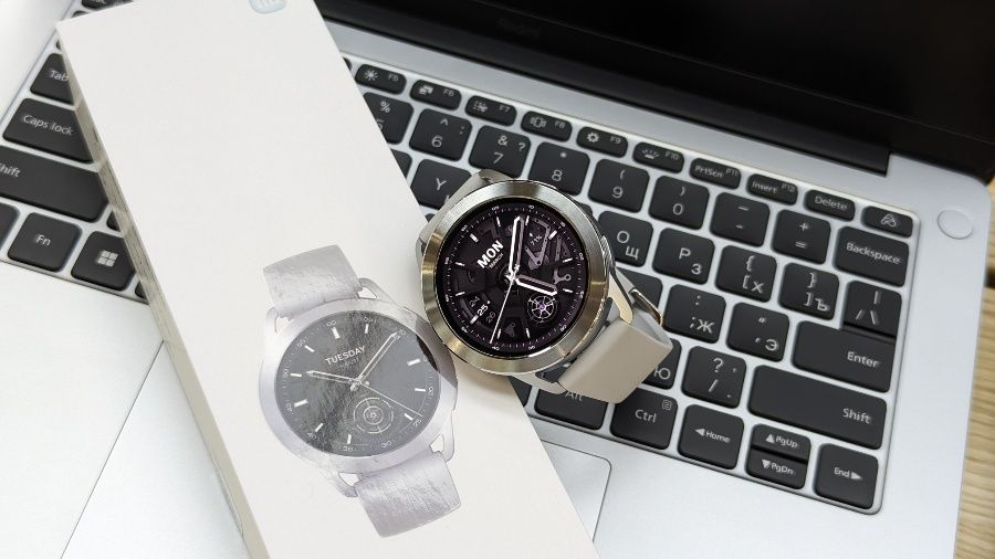 Xiaomi 14T Titan Grey + Xiaomi watch S3 silver