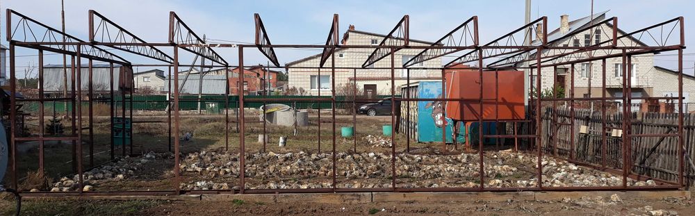 продам каркас ангара металлический