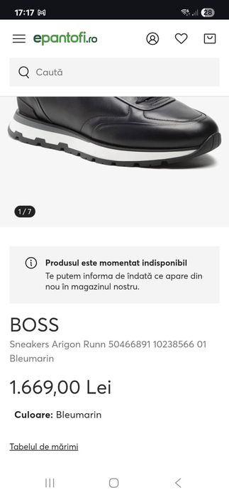 De vanzare adidaș hugo boss i eleganți mărimea 41
