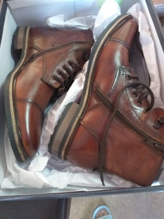 Мъжки обувки естествена кожа, купени от Германия