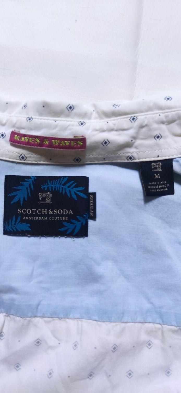 Cămașă Scotch & Soda Raves&Waves stare excelenta mar. M regular