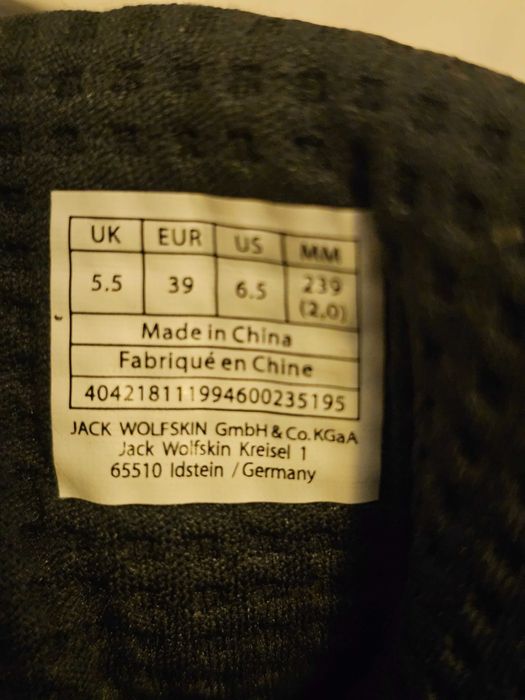 Ghete Jack wolfskin 39 drumetie munte iarna stare impecabila