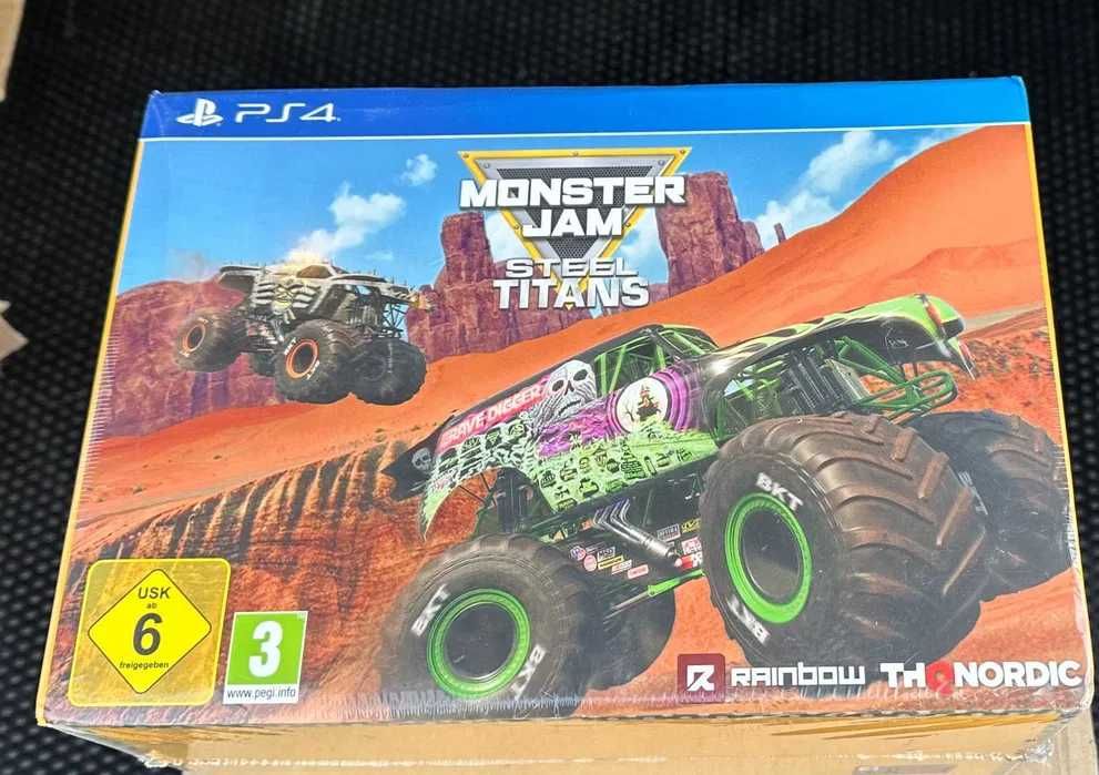 нова Monster Jam Steel Titans Collector' Edition играчка в кутията PS4