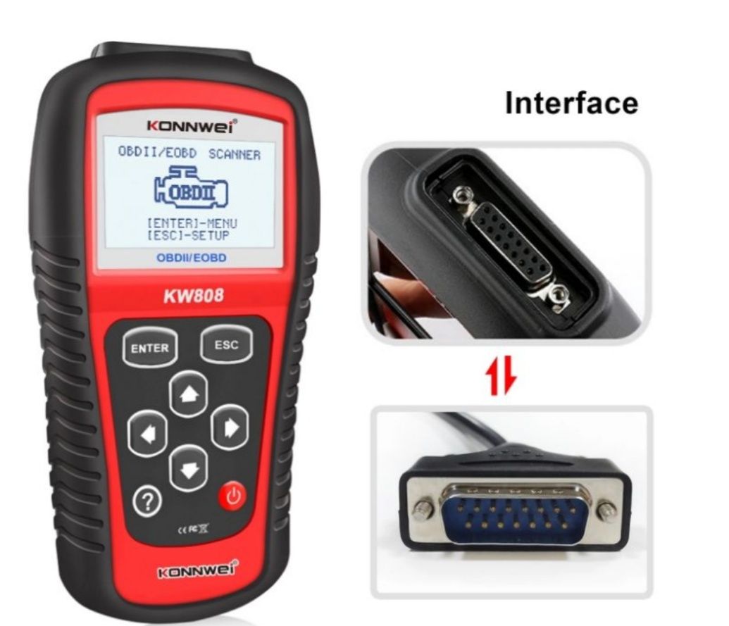 Aparat de diagnoza Tester auto profesional KONNWEI KW808