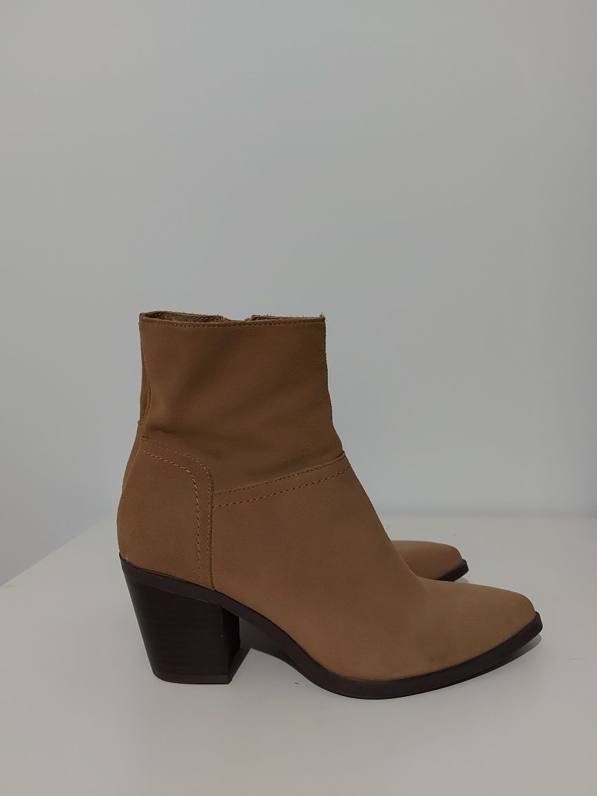 Botine stradivarius piele