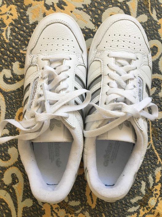 Нови adidas Обувки Continental 80 Stripes W S42626 Бял