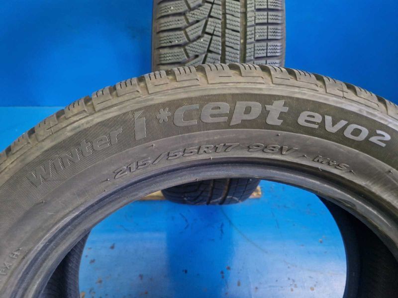 2 Hankook R17 215/55 Anvelope de iarnă DOT4219