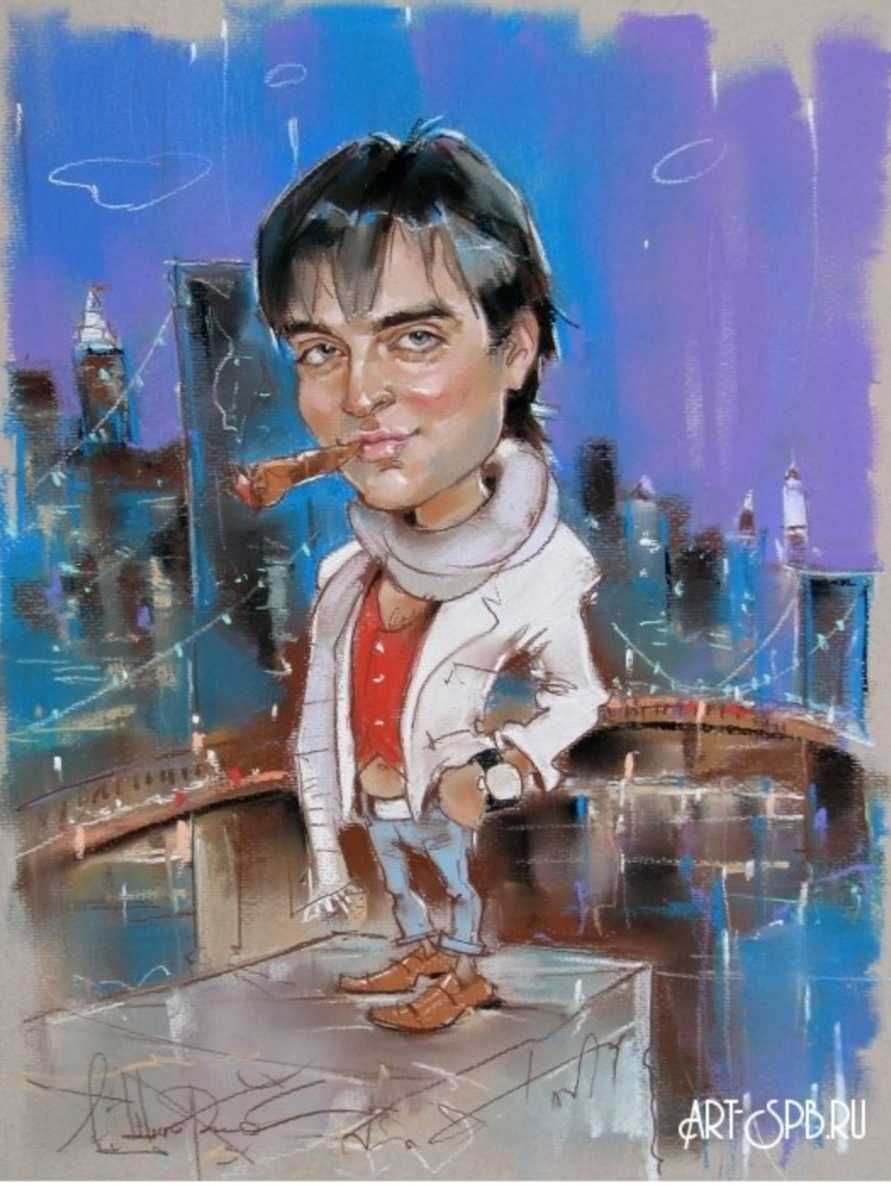 Desene,caricaturi și portrete in ulei