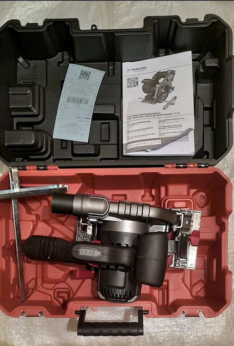 Parkside Ъглошлайф 20v, Циркуляр 20v  батерия 4,0 Ah  Циркуляр 12v