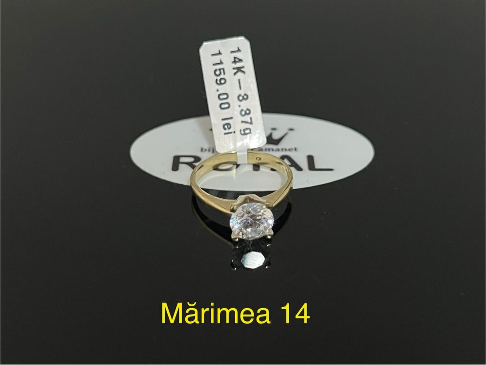 Bijuteria Royal CB : Inel dama aur 14k 3,37gr