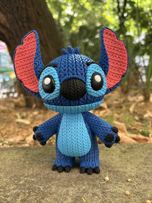 Фигурки Stitch и Angel с въртяща глава