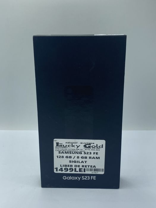 Samsung S23 Fe 128 Gb 8 Gb 4 Gb Ram / Garantie / Factura #47967