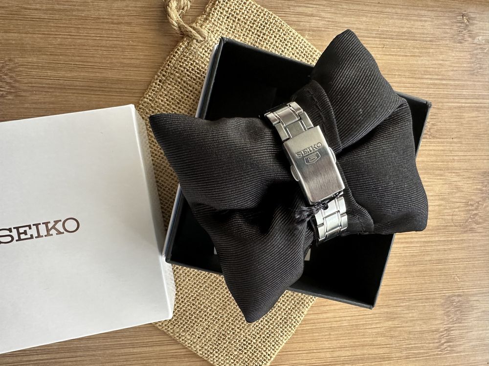 Seiko 5 de dama automatic micut finut pachet complet