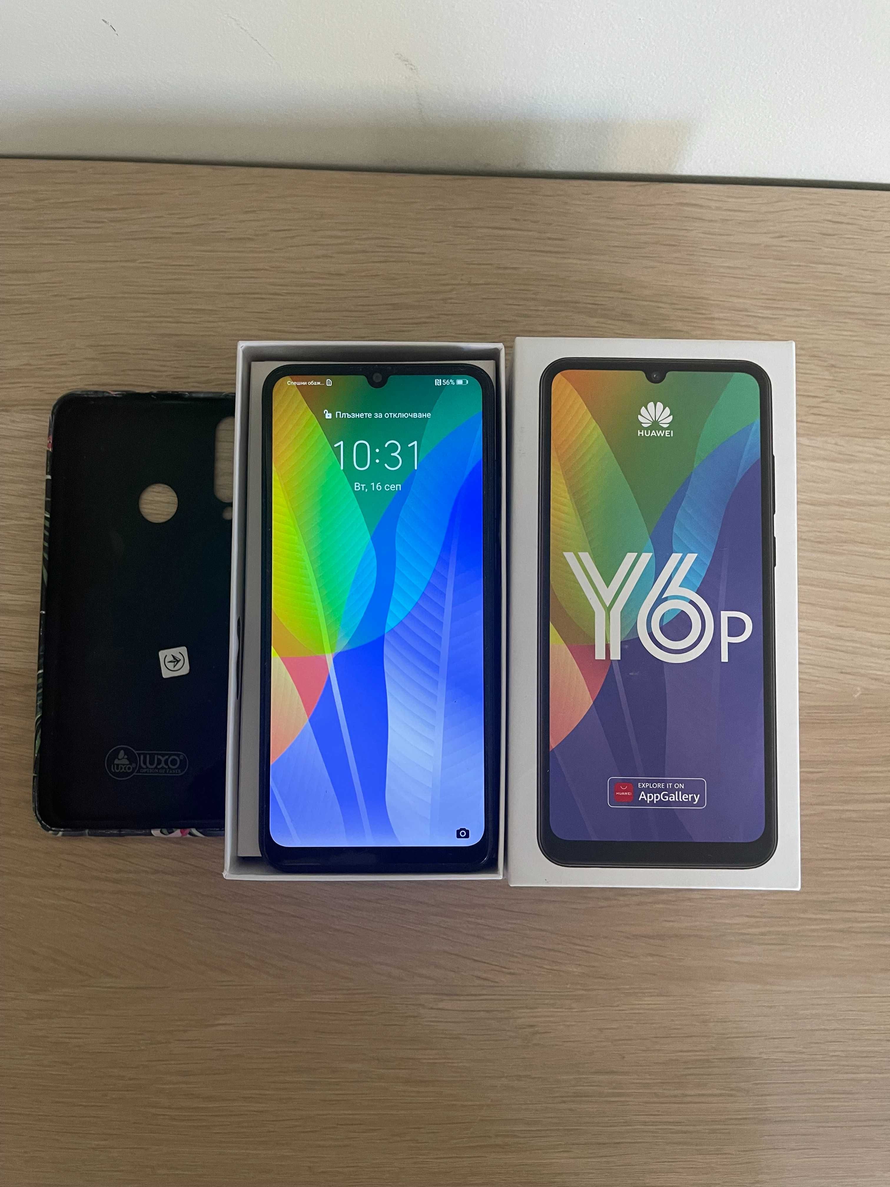 Huawei Y6p за две SIM карти - много запазен