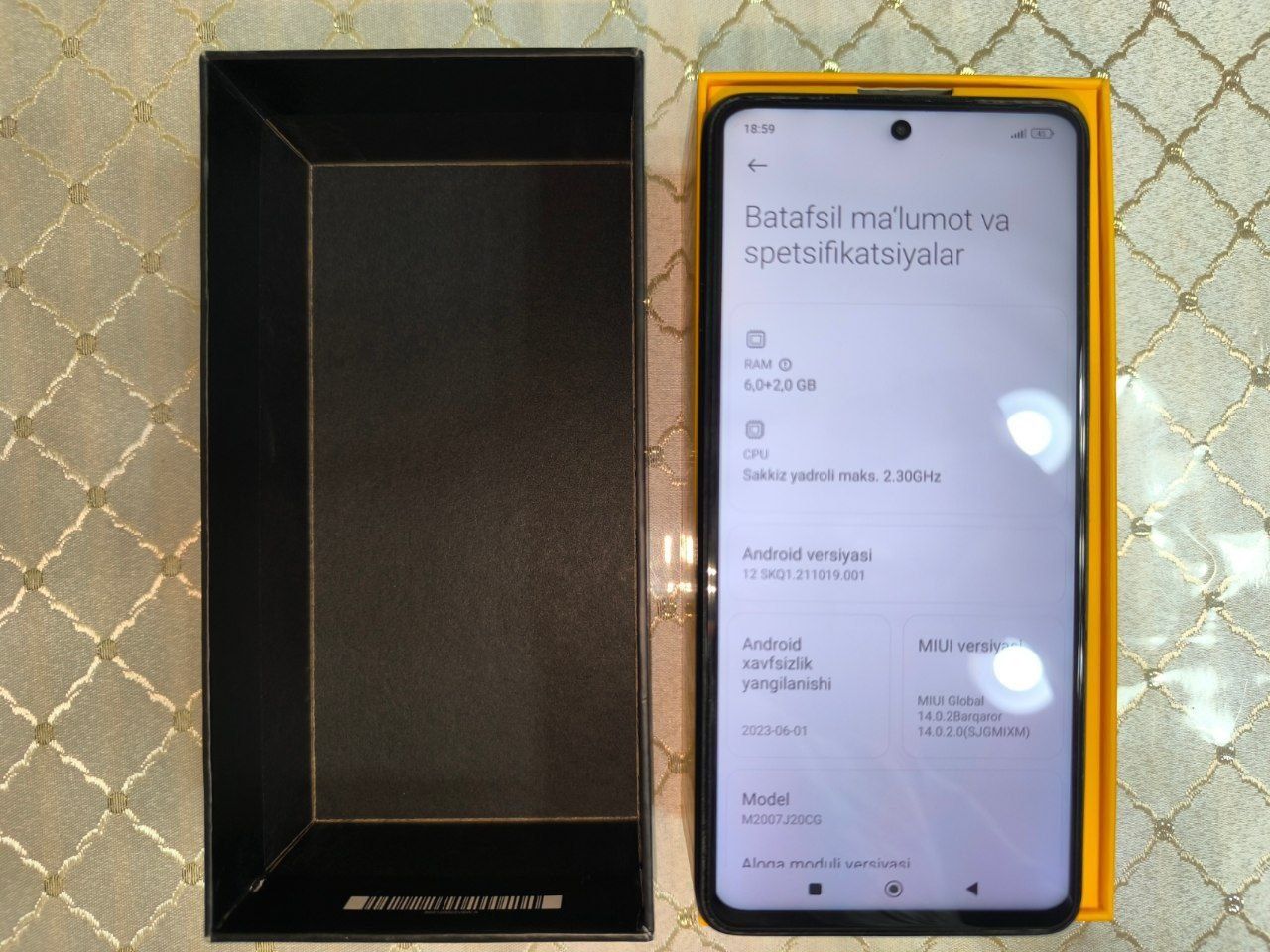 Poco x3 nfc zo'r