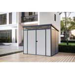 Casuta / magazie premium din material plastic pentru gradina