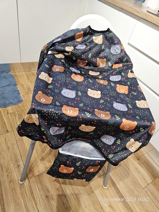 Vand bavetica cu protectie scaun masa bebe