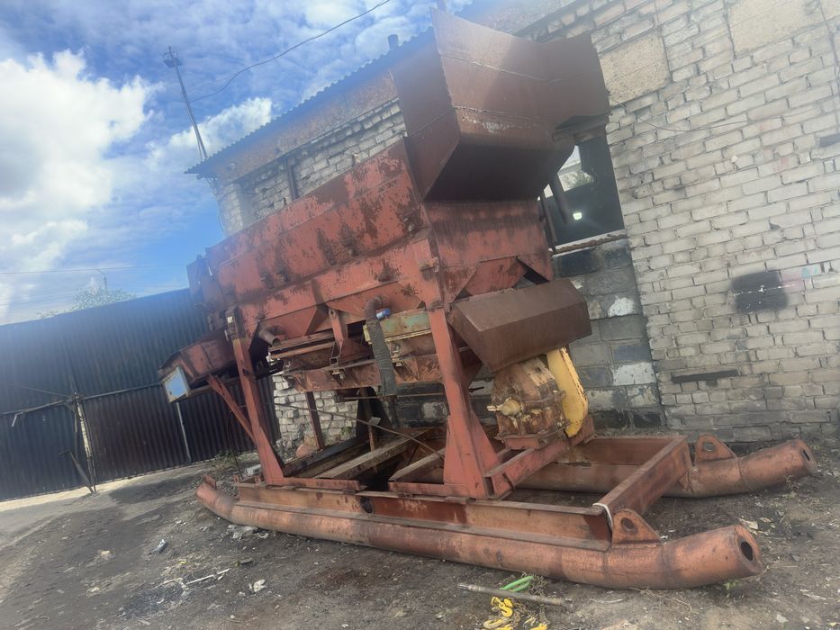 Грохот с редуктором