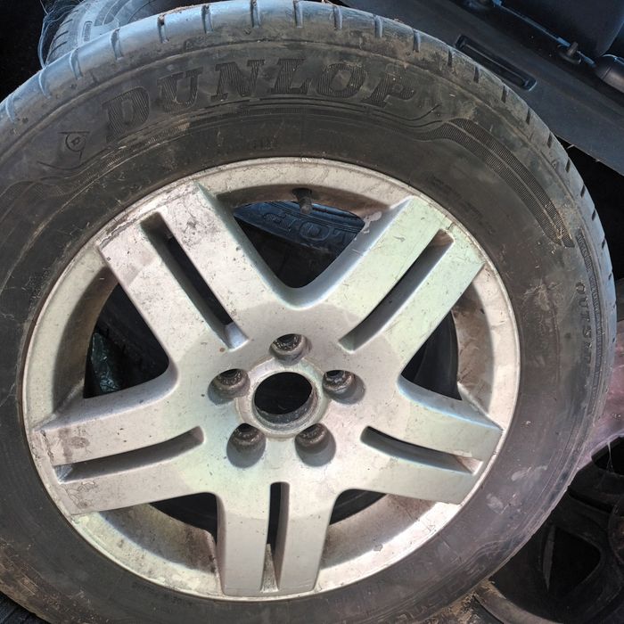 Roti de vara complete, cauciucuri Dunlop 195/65/15, 5x100. DOT 2021