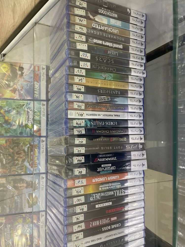 PS5 PS4 Диск Наличие есть  Рынок Малика Б-33 Магазин