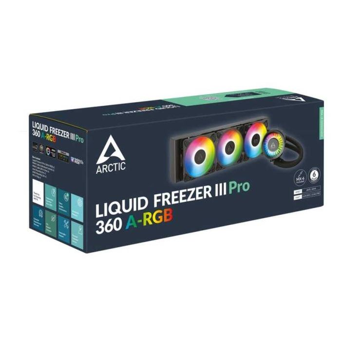 Cooler CPU ARCTIC AC Liquid Freezer III Pro 360 A-RGB Black