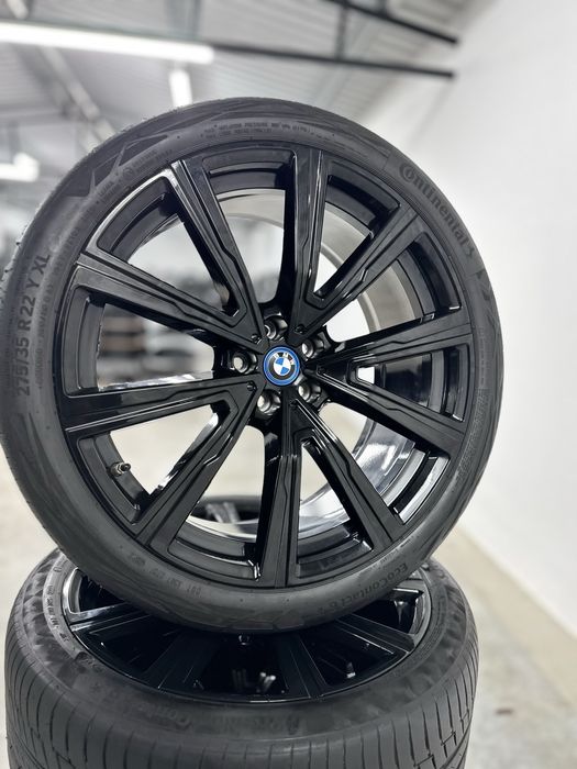 Jante Bmw X5 X6 R22 G05 G06 Originale Negru Lucios