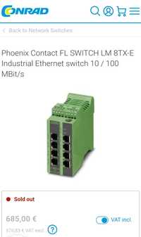Switch cu management industrial Phoenix Contact