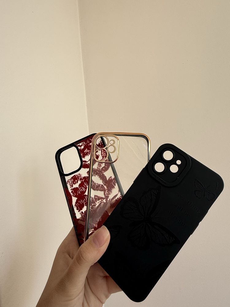 КАЛЪФИ за Iphone 12 mini (16 на брой) + ДВА протектора