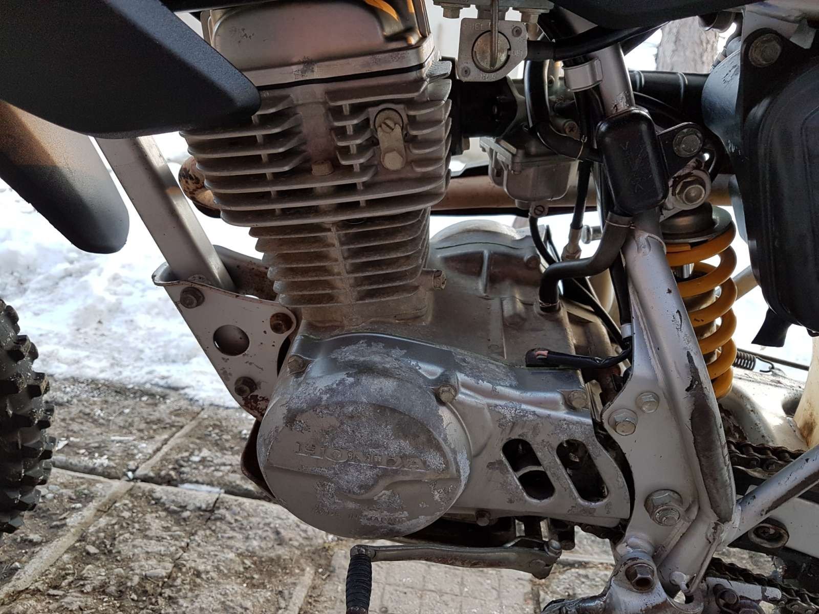 Само на части honda xr 100 r