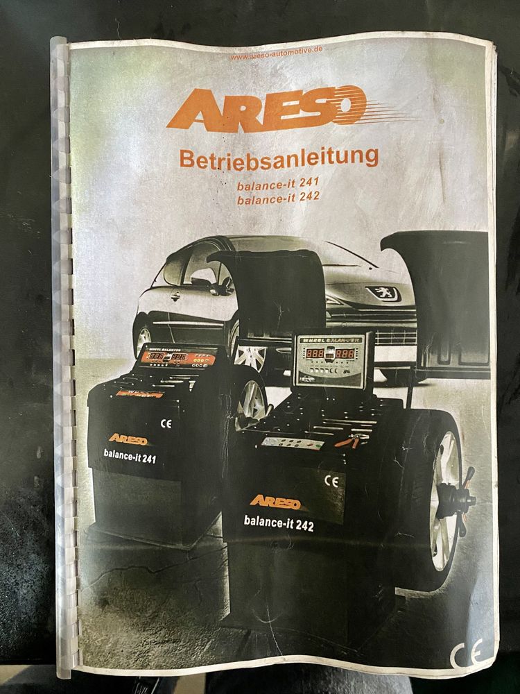 Masina echilibrat roti marca ARESO Germania